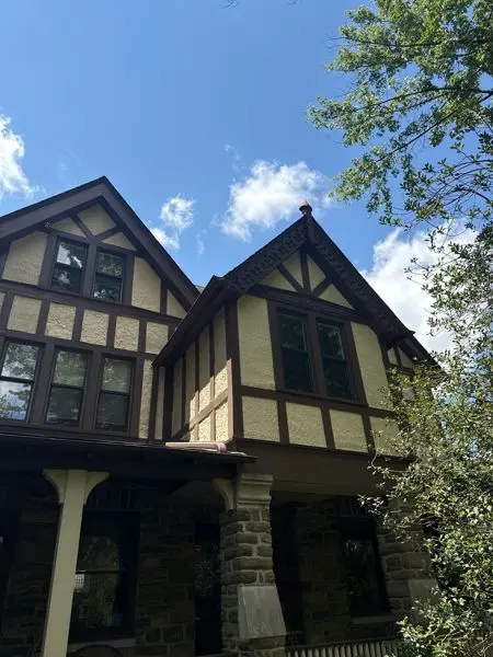 Exterior painting in Jenkintown, recently completed by PAINT