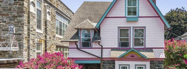 Exterior painting in Narberth, recently completed by PAINT