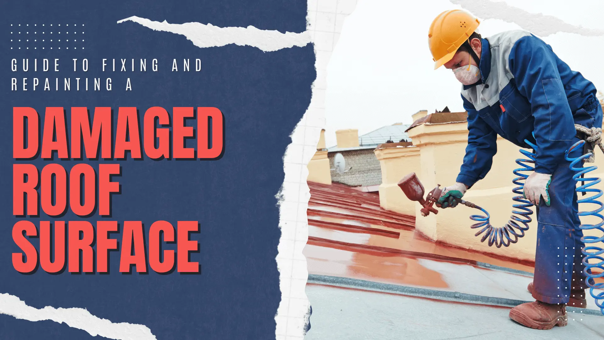 2025-04-04 Paint Philadelphia Guide To Fixing And Repainting A Damaged Roof Surface in Newtown, PA