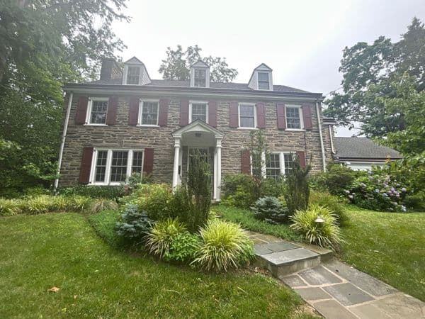 Recent project in Bryn Mawr, recently completed by PAINT