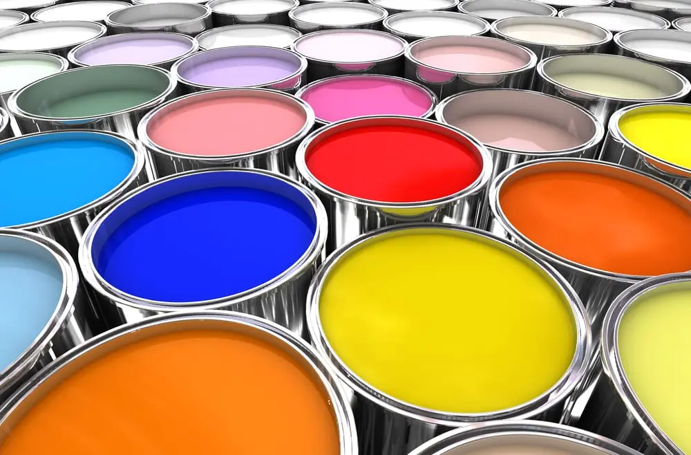 color paint ink can
