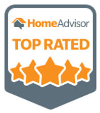 HomeAdvisor Top Rated logo