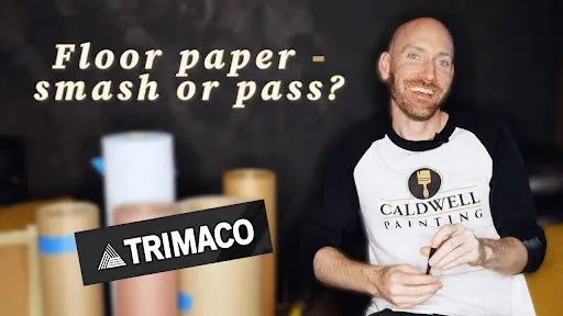 Construction floor paper reviews Trimaco