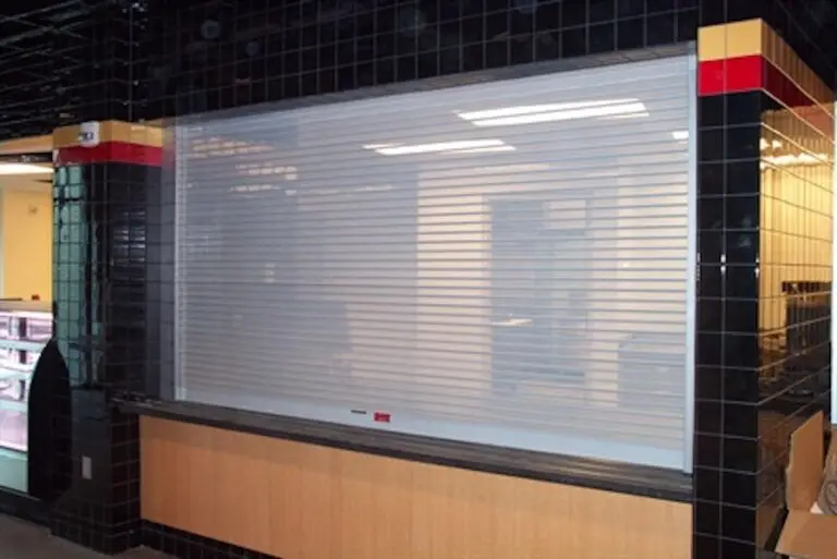 ScreenGuard Perforated Slat Doors