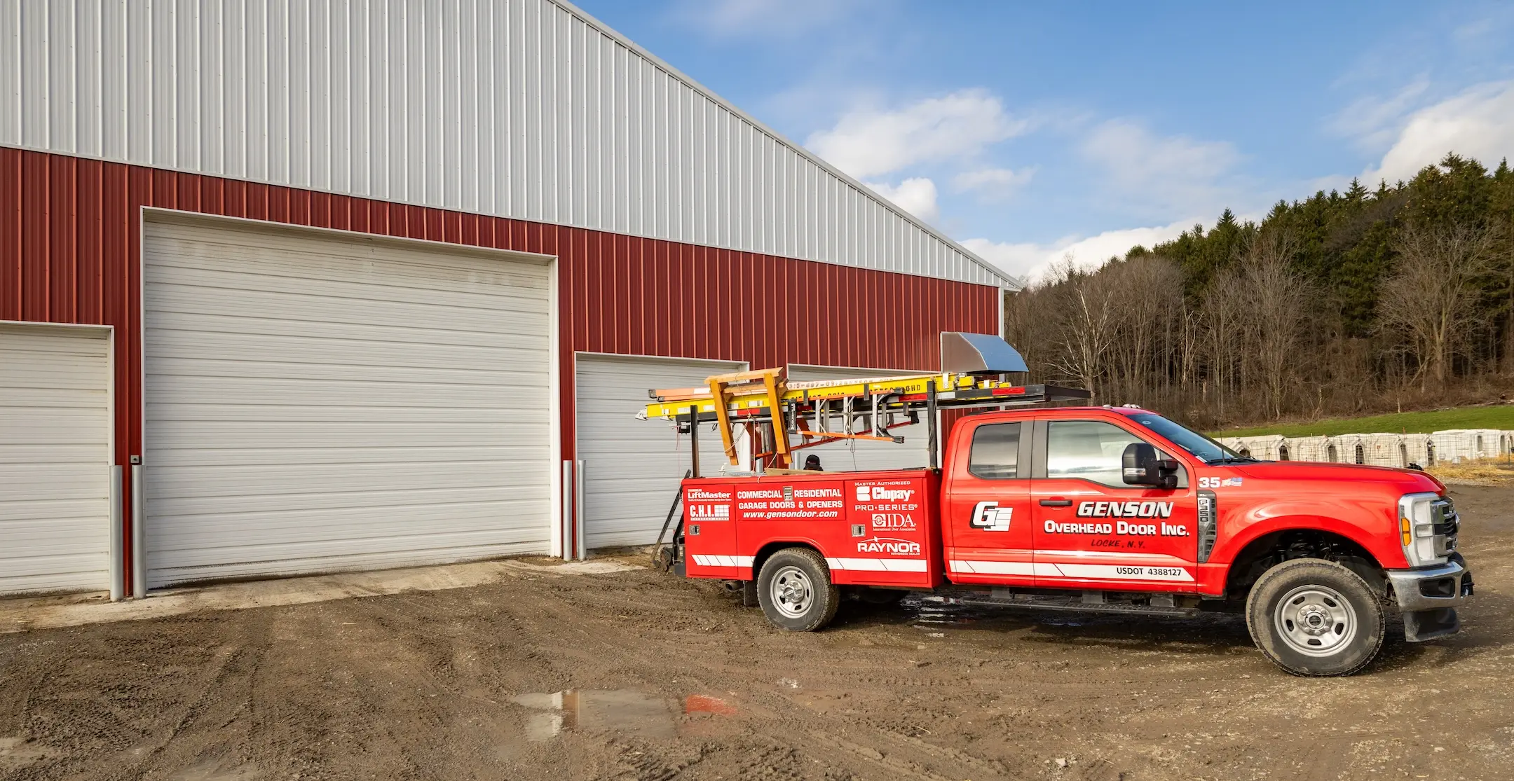 Genson red truck