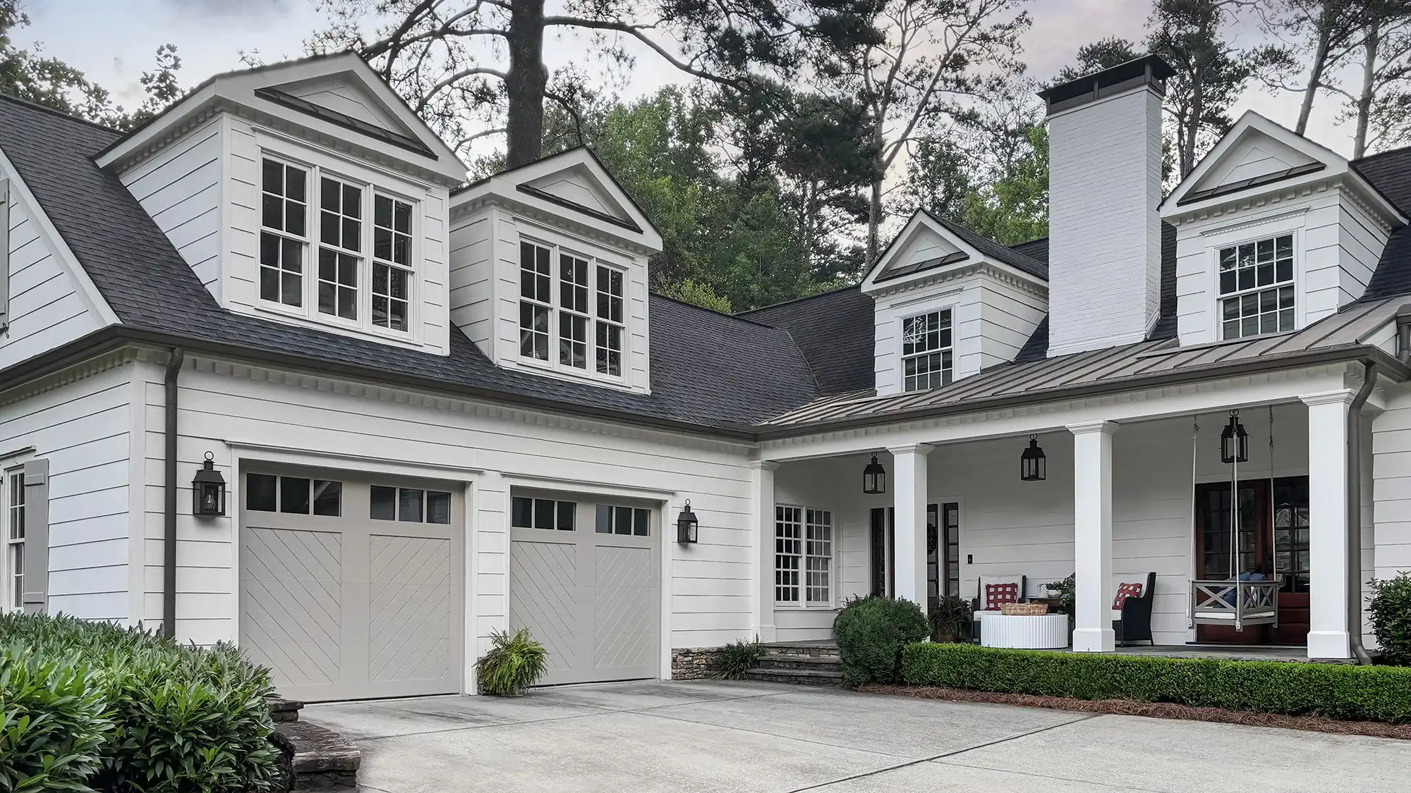 gray garage doors