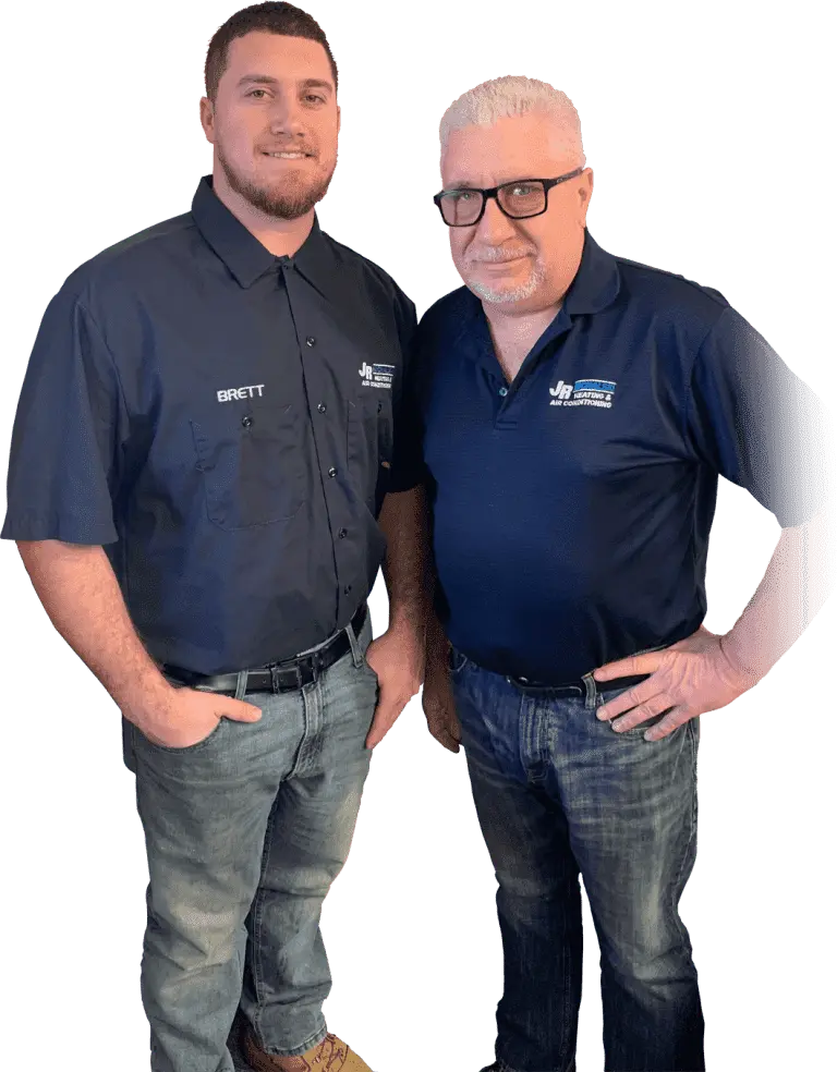 Brett and JR Michalski, father and son team, JR Michalski Heating and Air Conditioning