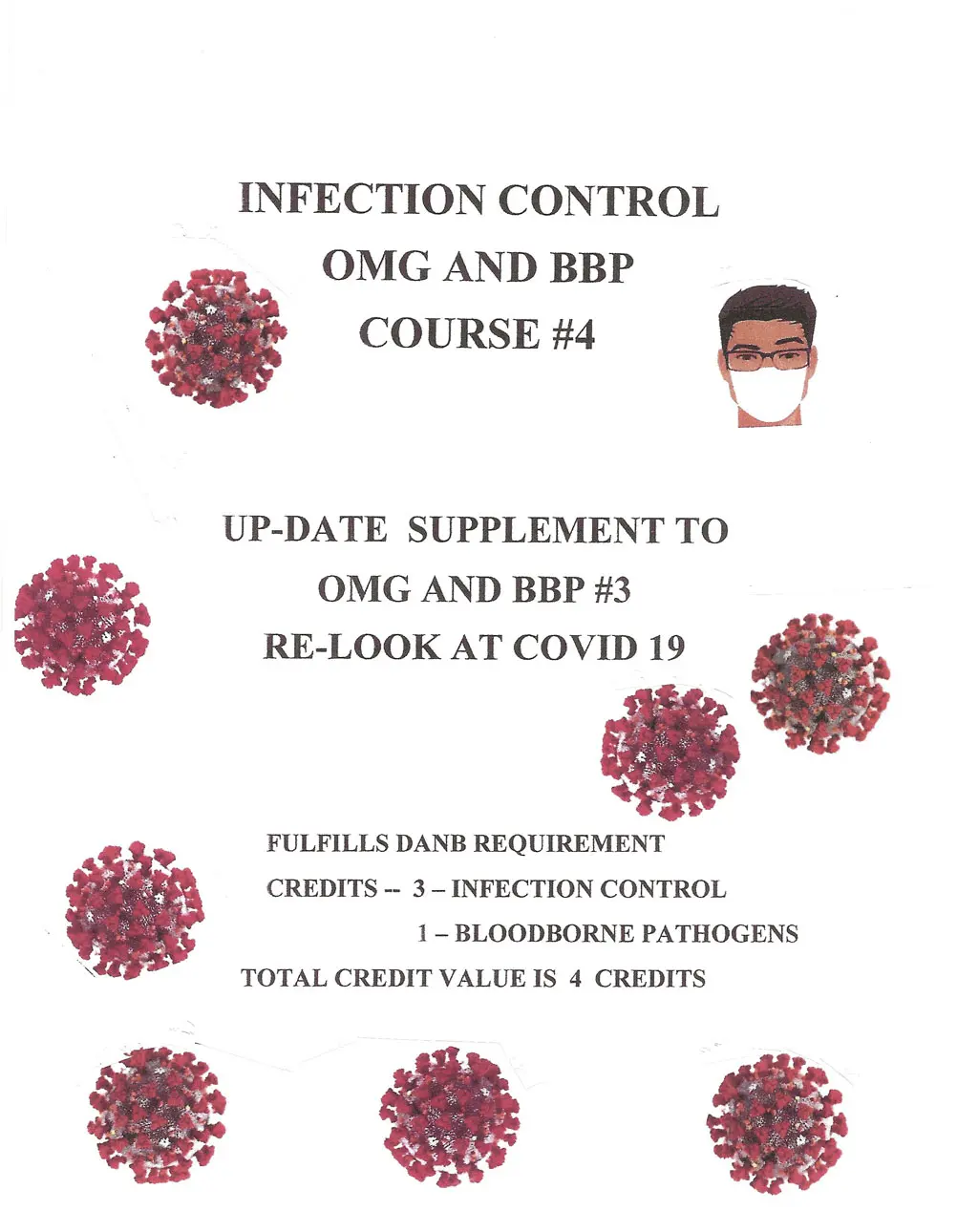 OMG AND BBP COURSE #4 SUPPLEMENT TO COURSE #3