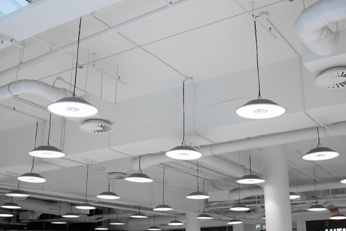 warehouse lights