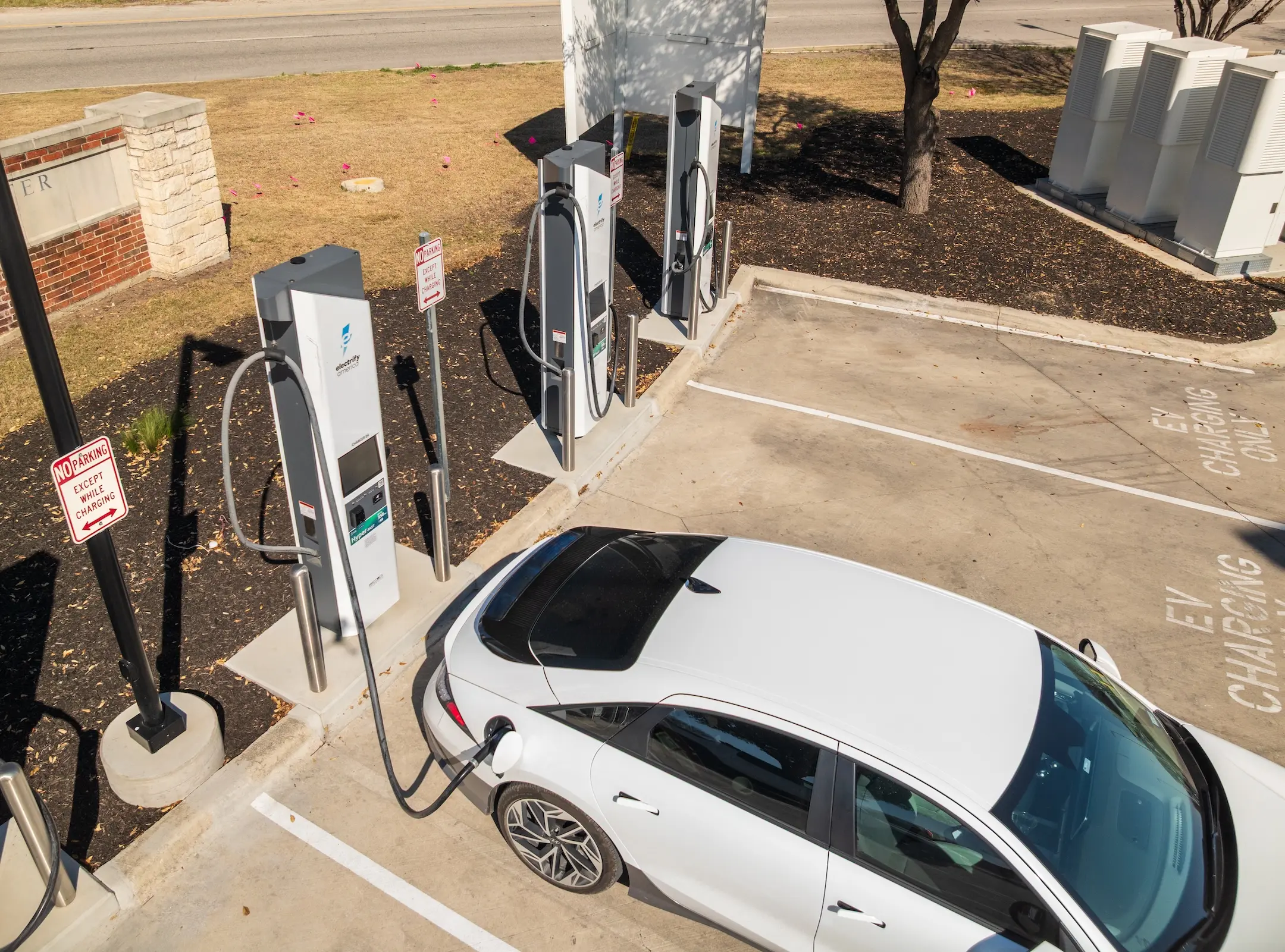 commercial ev charger installation