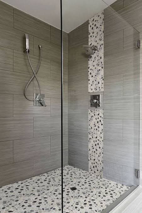 Trend #2: Will Accent Stripes Make Your Shower Look Dated?