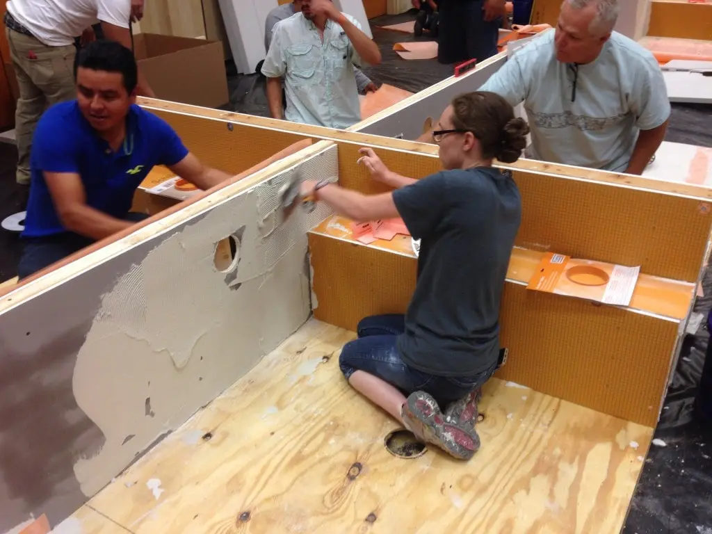 Ongoing Education with Schluter Systems - DIY Shower Installation