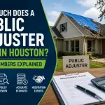 ¿Cuánto cuesta un Ajustador Público en Houston? (Real Numbers Explained)